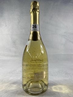 GOLD SPIRITS SPARKLING 22 CARAT GOLD  750ML 12.5% VOL RRP £31.00 18+ ID MAY BE REQUIRED UPON COLLECTION, E.G. A VALID PASSPORT