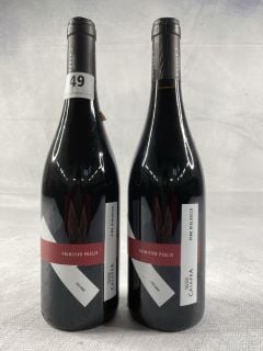 2 X PRIMITIVO PUGLIA ITALIANO 750ML 14% VOL  18+ ID MAY BE REQUIRED UPON COLLECTION, E.G. A VALID PASSPORT