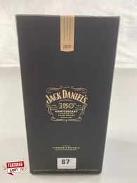 JACK DANIELS 150TH ANNIVERSARY BOTTLE RRP£400 (MPSE53897374) 18+ ID MAY BE REQUIRED UPON COLLECTION, E.G. A VALID PASSPORT