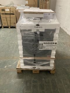 1X PALLET WITH TOTAL RRP VALUE OF £807 TO INCLUDE 1X HOOVER WASHING MACHINES MODEL NO H3WPS686T AMBR-80, 1X HOTPOINT GAS COOKERS MODEL NO HS67G2PMX /UK/1 (TRADE CUSTOMERS ONLY)