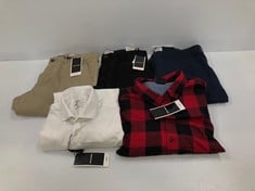 5 X JACK & JONES GARMENTS VARIOUS SIZES AND MODELS INCLUDING WHITE SHIRT SIZE M - LOCATION 22A.