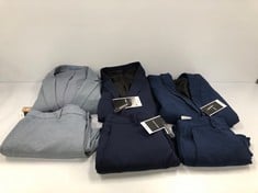 3 X JACK & JONES SUITS VARIOUS SIZES AND MODELS INCLUDING LIGHT BLUE SUIT - LOCATION 18A.