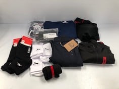 12 X SPORTSWEAR VARIOUS MAKES AND MODELS INCLUDING PUMA SOCKS - LOCATION 14A.