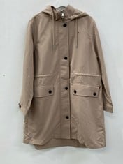 TOMMY HILFIGER TRENCH COAT BROWN COLOUR SIZE 42 - LOCATION 6A.