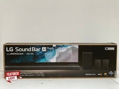 LG SOUNDBAR WITH ALATAVOCES AL THINQ WITH MERIDIAN MODEL SN11RG COLOUR BLACK (P.V.P 1300€) - LOCATION 1A.