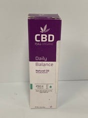 NATURAL OIL CBD FULL ORGANIC 10 ML - LOCATION 8A.