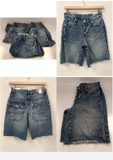 5 X PREMIUM DENIM SHORTS VARIOUS SIZES (P.V.P 540€) - LOCATION 49B.