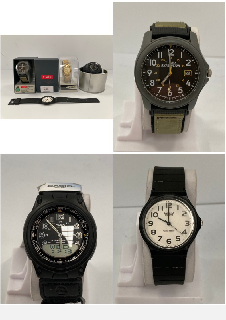 4 X WATCHES VARIOUS MAKES AND MODELS INCLUDING TIMES WATCH MODEL T42571 - LOCATION 2B.