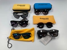 6 X SUNGLASSES VARIOUS MAKES AND MODELS INCLUDING VANS GLASSES MODEL 0923 - LOCATION 2B.