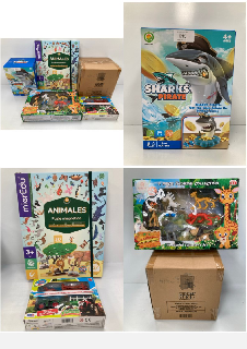 5 X CHILDREN'S ITEMS INCLUDING SHARKS PIRATE 4+ - LOCATION 44B.