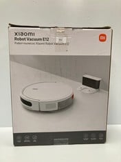 ROBOT HOOVER BRAND XIAOMI MODEL E12 (MISSING PARTS) - LOCATION 9C.