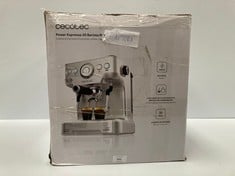 ESPRESSO MACHINE BRAND CECOTEC MODEL 20 BARISTA PRO (NOT WORKING) - LOCATION 9C.