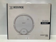 ROBOT HOOVER ECOVACS MODEL DEEBOT 0ZM0 900 (NOT WORKING, FOR PARTS) - LOCATION 50C.