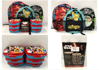 10 X ASSORTMENT OF CHILDREN'S ITEMS INCLUDING STAR WARS BACKPACK - LOCATION 30C.