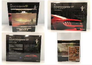 FORD MUSTANG GT ADVENT CALENDAR AND TERRAFORMING MARS BOARD GAME - LOCATION 30C.