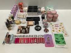 ASSORTMENT OF COSMETICS VARIOUS BRANDS INCLUDING DELIA MATTE FOUNDATION - LOCATION 3C.