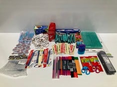 ASSORTMENT OF SCHOOL SUPPLIES INCLUDING STABILO MARKERS - LOCATION 43C.