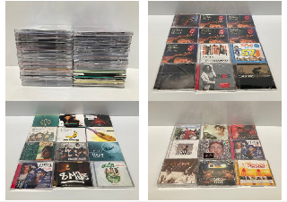 VARIETY OF DIFFERENT ARTIST CD'S INCLUDING VAN GOGH'S EAR (MOST OF THE CASES ARE BROKEN) - LOCATION 47C.