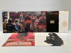 5 X VINYL VARIOUS ARTISTS INCLUDING ARETHA FRANKLIN - LOCATION 48C.