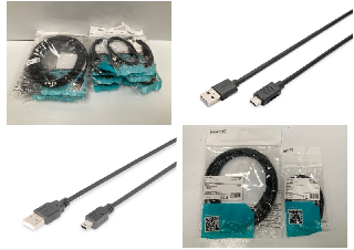 19 X CABLES VARIOUS MODELS INCLUDING A TYPE C AND A 2.0 - 40C LOCATION.