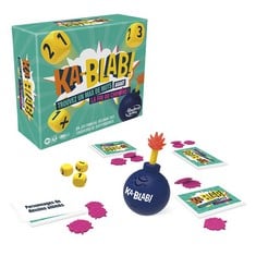 5 X HASBRO GAMING F2562801 KA-BLAB GAME FOR FAMILIES, TEENAGERS AND CHILDREN, FROM 10 YEARS OLD, GROUP GAME 2 TO 6 PLAYERS, BY THE CREATORS OF SCATTERGORIES, FRENCH LANGUAGE - LOCATION 36C.