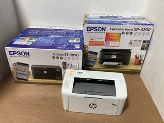 EPSON ECOTANK ET-2850 PRINTER TO INCLUDE HP LASER JET M11OWE PRINTER: LOCATION - BR5