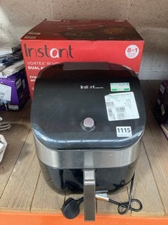 INSTANT VORTEX PLUS DUAL AIR FRYER 7.6 LITRE TO INCLUDE INSTANT VORTEX PLUS AIR FRYER: LOCATION - BR7