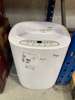 MEACO DEHUMIDIFIER IN WHITE MODEL: MEACODRY ABC-10L: LOCATION - BR7