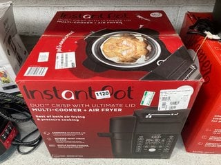 INSTANT POT DUO CRISP WITH ULTIMATE LID MULTI-COOKER AIR FRYER 6.2 LITRE MODEL / 140-0058-01-UK: LOCATION - BR7