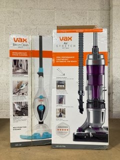 VAX AIR STRETCH PET MAX VACUUM CLEANER TO INCLUDE VAX STEAMCLEAN MULTI MULTIFUNCTION STEAMER: LOCATION - BR11