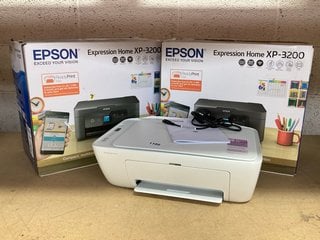 3 X ASSORTED PRINTERS TO INCLUDE HP DESKJET 2810E PRINTER: LOCATION - BR12