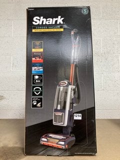 SHARK CORDED VACUUM WITH ANTI HAIR WRAP, PET MODEL: LOCATION - BR14