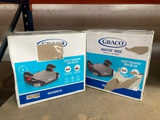 2 X GRACO BOOSTER BASIC CHILD CAR SEATS: LOCATION - BR14