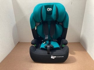 KINDERKRAFT CAR SEAT IN GREEN/BLACK: LOCATION - BR15