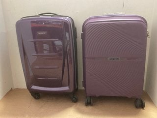 SAMSONITE CABIN CASE IN PURPLE TO INCLUDE BRITISH TRAVELLER CABIN CASE IN PURPLE: LOCATION - BR17