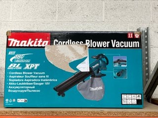 MAKITA 18V LITHIUM ION CORDLESS BLOWER VACUUM: LOCATION - BR18