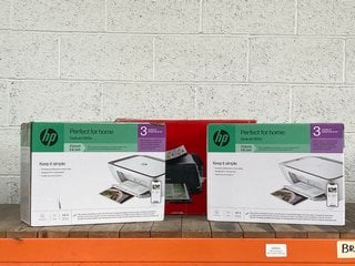 3 X ASSORTED PRINTERS TO INCLUDE HP DESKJET 2820E PRINTER: LOCATION - BR9