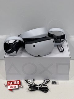 SONY PLAYSTATION 5 VR2 HEADSET GAMES CONSOLE ACCESSORIES IN WHITE: MODEL NO CFI-ZVR1 (WITH BOX AND ACCESSORIES) [JPTM127584] THIS PRODUCT IS FULLY FUNCTIONAL AND IS PART OF OUR PREMIUM TECH AND ELECT