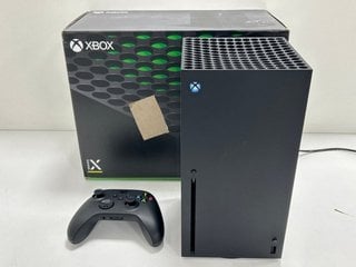 MICROSOFT XBOX SERIES X 1TB GAMES CONSOLE: MODEL NO 1882 (WITH BOX & ALL ACCESSORIES) [JPTM127780] THIS PRODUCT IS FULLY FUNCTIONAL AND IS PART OF OUR PREMIUM TECH AND ELECTRONICS RANGE