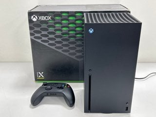 MICROSOFT XBOX SERIES X 1TB GAMES CONSOLE: MODEL NO 1882 (WITH BOX & ALL ACCESSORIES) [JPTM127750] THIS PRODUCT IS FULLY FUNCTIONAL AND IS PART OF OUR PREMIUM TECH AND ELECTRONICS RANGE