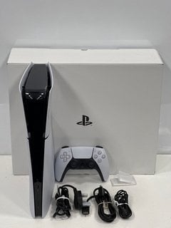 SONY PLAYSTATION 5 DIGITAL EDITION (SLIM) 1TB GAMES CONSOLE IN WHITE: MODEL NO CFI-2016 (WITH BOX AND ACCESSORIES) [JPTM127222] THIS PRODUCT IS FULLY FUNCTIONAL AND IS PART OF OUR PREMIUM TECH AND EL