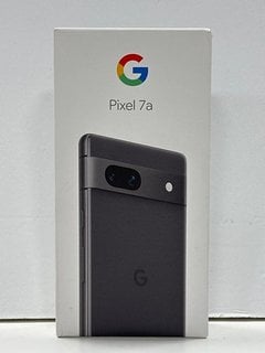 GOOGLE PIXEL 7A 128 GB SMARTPHONE IN CHARCOAL: MODEL NO GA03694-US (WITH BOX & ALL ACCESSORIES) NETWORK UNLOCKED [JPTM127692] THIS PRODUCT IS FULLY FUNCTIONAL AND IS PART OF OUR PREMIUM TECH AND ELEC