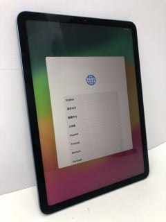 APPLE IPAD AIR 64GB TABLET WITH WIFI IN BLUE: MODEL NO A2588 (WITH BOX NO CHARGE CABLE) [JPTN42025] THIS PRODUCT IS FULLY FUNCTIONAL AND IS PART OF OUR PREMIUM TECH AND ELECTRONICS RANGE