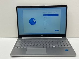 HP 15S-FQ5020NA 128 GB LAPTOP IN SILVER (WITH MAINS POWER ADAPTER) 12TH GEN INTEL CORE I3-1215U @ 1.20GHZ, 4 GB RAM, 15.6" SCREEN, INTEL UHD GRAPHICS [JPTM127473] THIS PRODUCT IS FULLY FUNCTIONAL AND