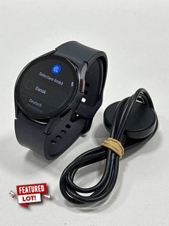 SAMSUNG GALAXY WATCH6 SMARTWATCH IN BLACK: MODEL NO SM-R935F (WITH CHARGER CABLE) [JPTM127591] THIS PRODUCT IS FULLY FUNCTIONAL AND IS PART OF OUR PREMIUM TECH AND ELECTRONICS RANGE