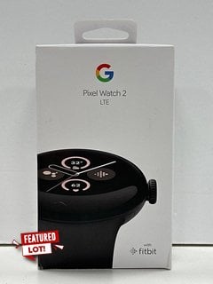 GOOGLE PIXEL WATCH 2 LTE SMARTWATCH IN MATTE BLACK/OBSIDIAN BAND (WITH BOX & ACCESSORIES) [JPTM127761] THIS PRODUCT IS FULLY FUNCTIONAL AND IS PART OF OUR PREMIUM TECH AND ELECTRONICS RANGE