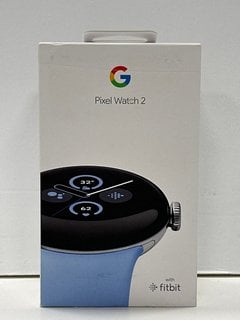 GOOGLE PIXEL 2 SMARTWATCH IN POLISHED SILVER CASE/BAY BAND (WITH BOX, CHARGER CABLE AND EXTRA BAND) [JPTM127447] THIS PRODUCT IS FULLY FUNCTIONAL AND IS PART OF OUR PREMIUM TECH AND ELECTRONICS RANGE