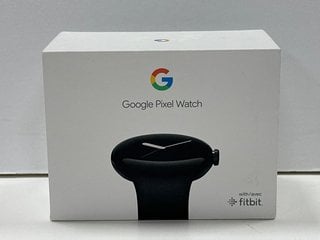 GOOGLE PIXEL SMARTWATCH IN MATTE BLACK/OBSIDIAN BAND (WITH BOX AND CHARGER CABLE) [JPTM127555] THIS PRODUCT IS FULLY FUNCTIONAL AND IS PART OF OUR PREMIUM TECH AND ELECTRONICS RANGE