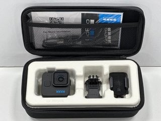 GO PRO HERO11 BLACK MINI ACTION CAMERA IN BLACK (WITH CARRY CASE AND OTHER ACCESSORIES) [JPTM127468] THIS PRODUCT IS FULLY FUNCTIONAL AND IS PART OF OUR PREMIUM TECH AND ELECTRONICS RANGE