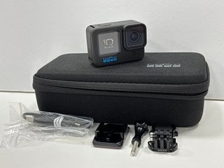 GO PRO HERO10 BLACK ACTION CAMERA IN BLACK (WITH CARRY CASE AND OTHER ACCESSORIES) [JPTM127353] THIS PRODUCT IS FULLY FUNCTIONAL AND IS PART OF OUR PREMIUM TECH AND ELECTRONICS RANGE